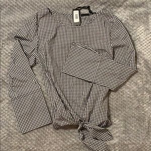 Max Jeans Plaid Blouse